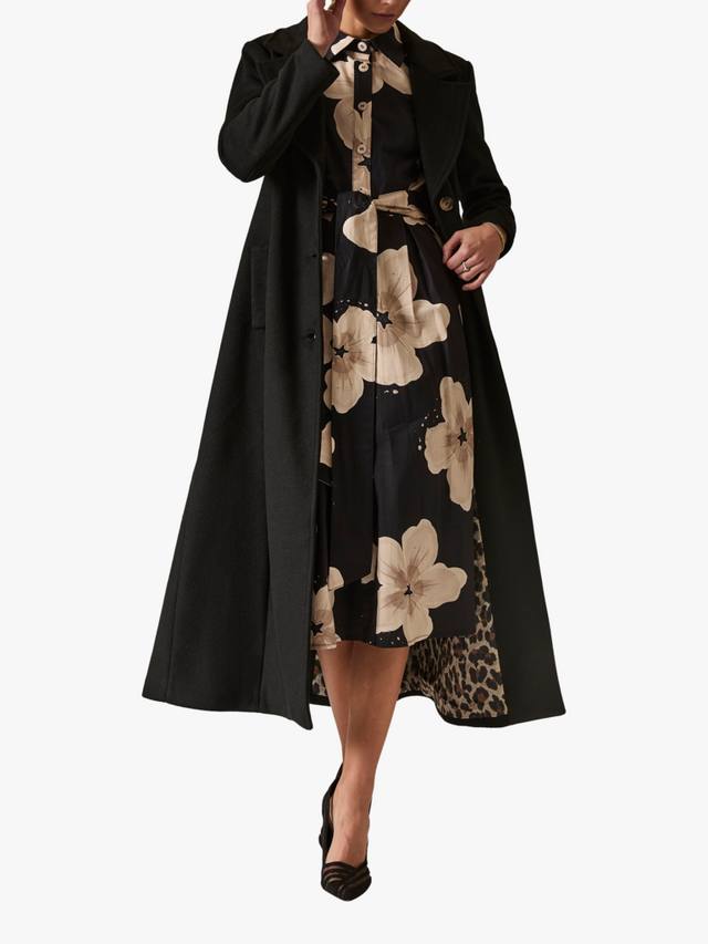 

Классическое длинное пальто James Lakeland, Black