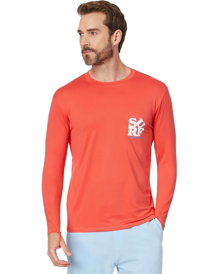 

Пляжная футболка Quiksilver Everyday Surf Tee Rashguard Surf Tee, цвет Cayenne