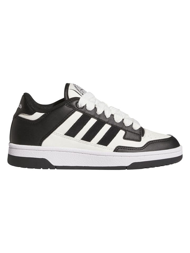 Adidas Кроссовки "Rapid Court" в бело-черной расцветке — фото 2