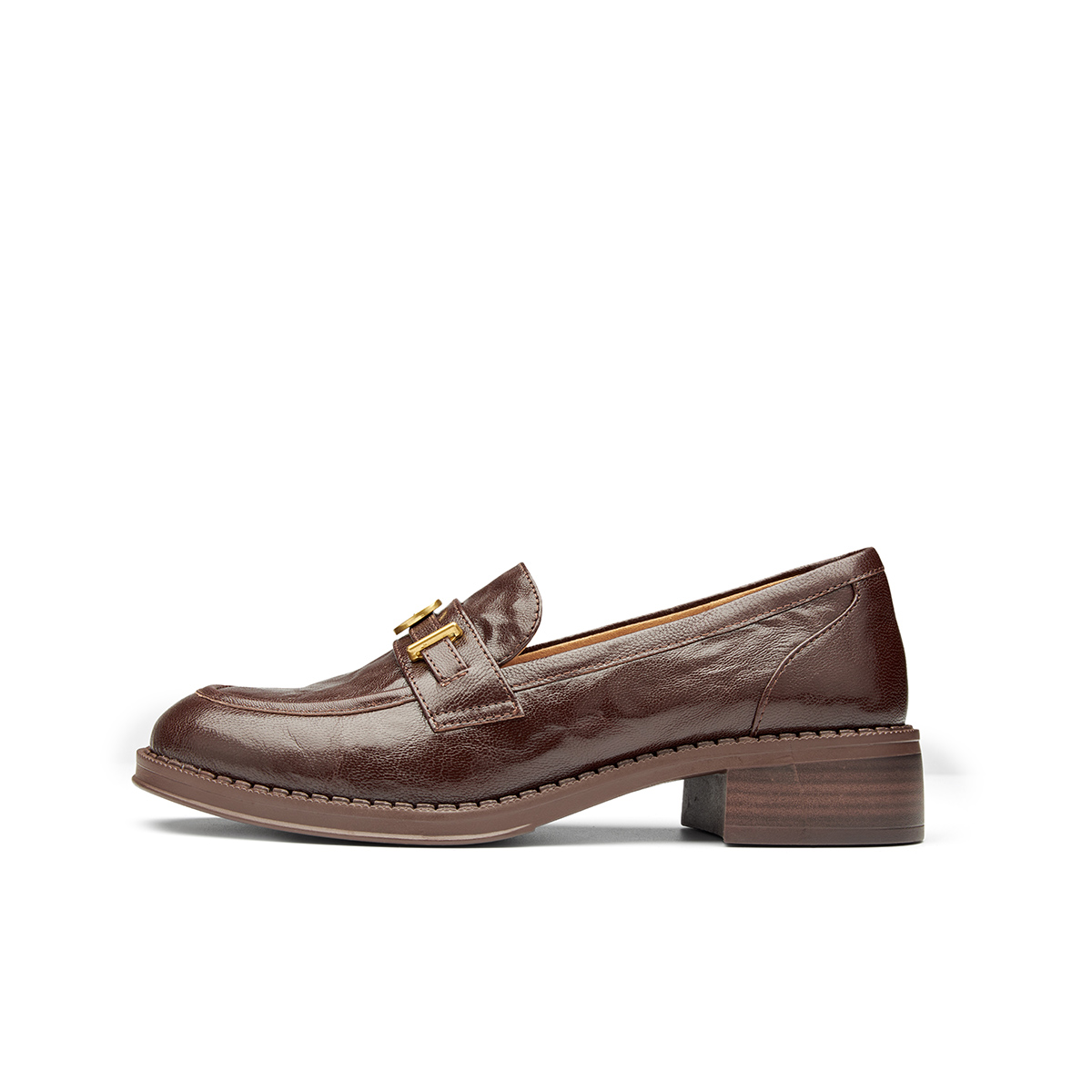 Лоферы женские PT'SON, Truffle Black