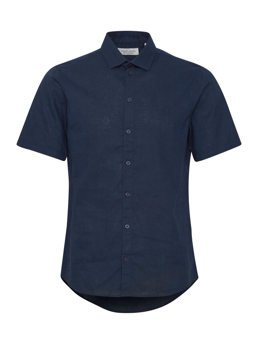 

Рубашка на пуговицах классического кроя Casual Friday AKSEL, темно-синий