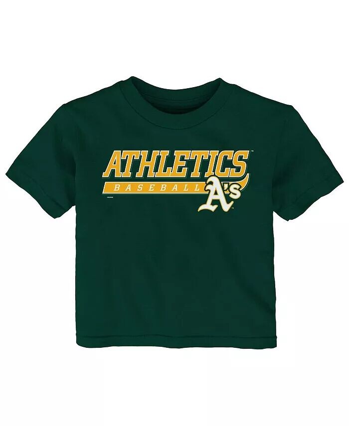 

Зеленая футболка для мальчиков и девочек Oakland Athletics Take The Lead Outerstuff, зеленый
