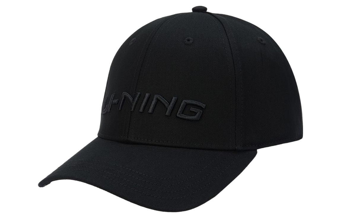 

Бейсболка унисекс черная LINING