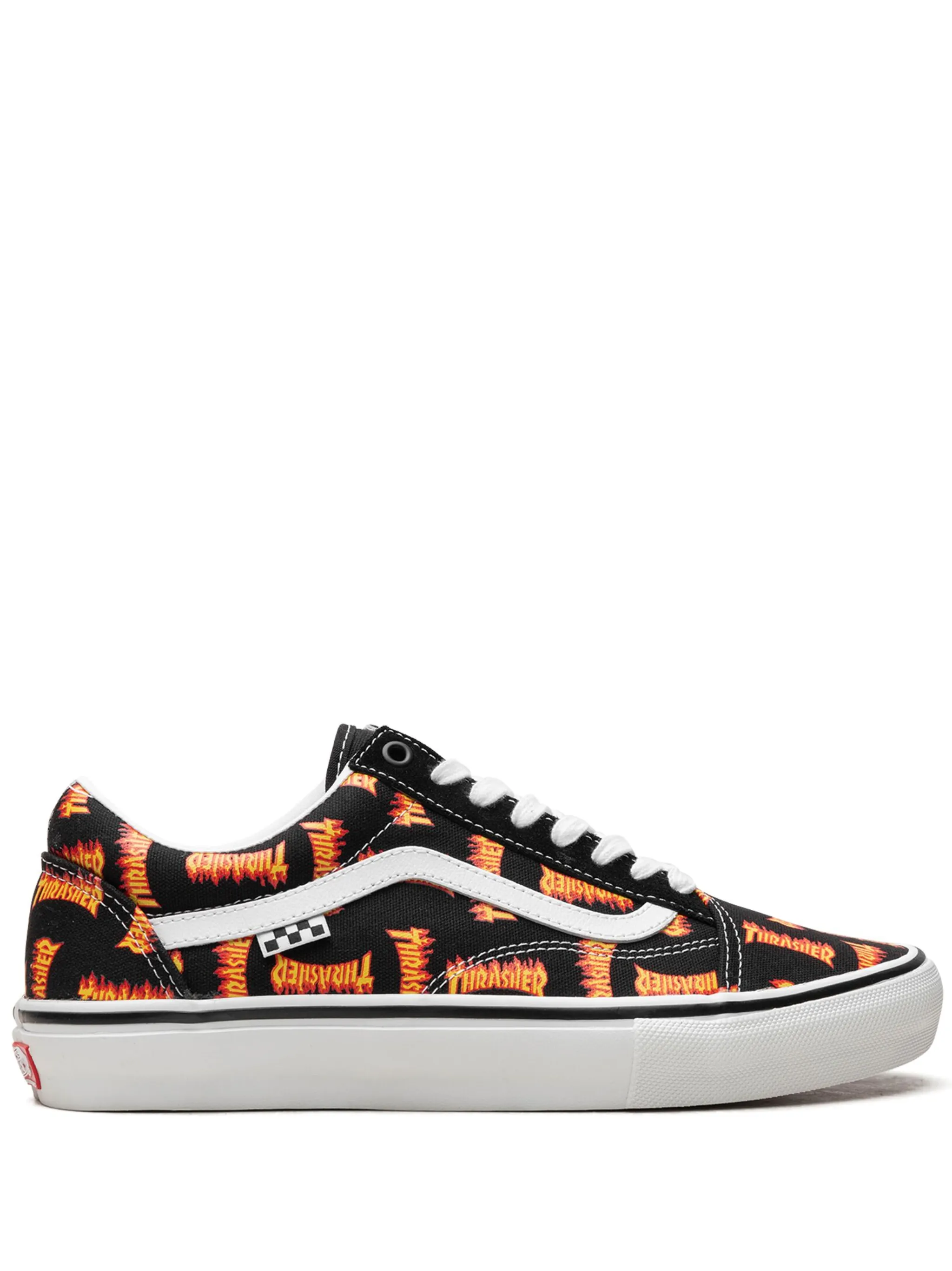 

Кеды Old Skool Thrasher All Over Flame Logo из коллаборации с Thrasher Vans, черный