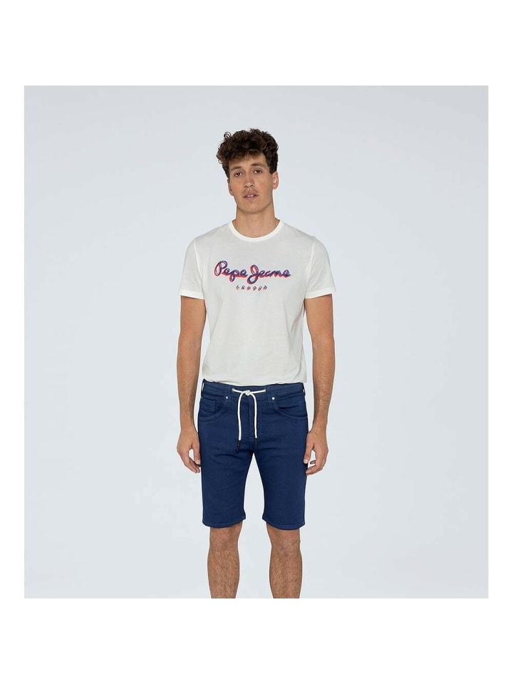 

Тканевые шорты Pepe Jeans, синий