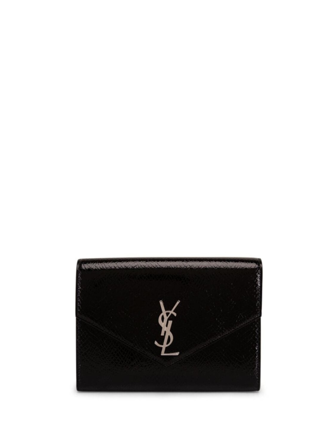 

Лакированный клатч Cassandre Saint Laurent, черный
