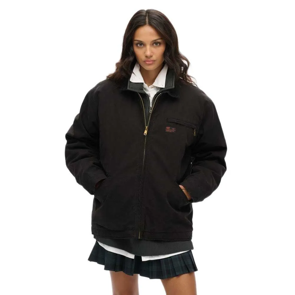 

Куртка Superdry Surplus Ranch Pluse Size, черный