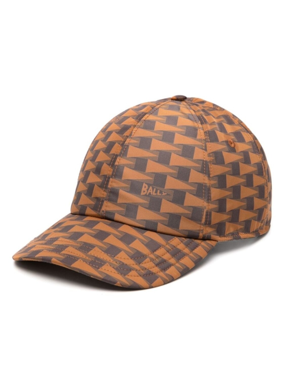 

Bally бейсболка с геометричным принтом, коричневый