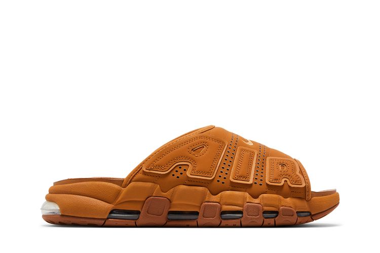 

Шлепанцы Air More Uptempo Slide 'Flax', желто-коричневый