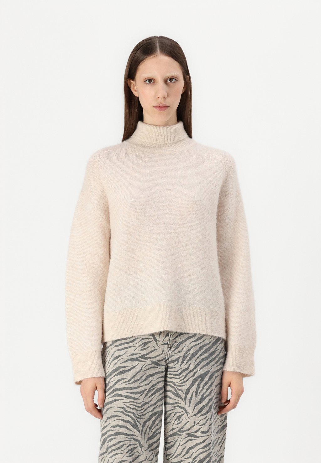 

Джемпер SLFSIA STRUCTURE ROLL NECK Selected Femme, песочный