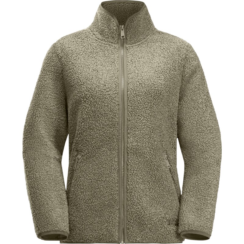 

Куртка с высоким завитком Jack Wolfskin, цвет anis