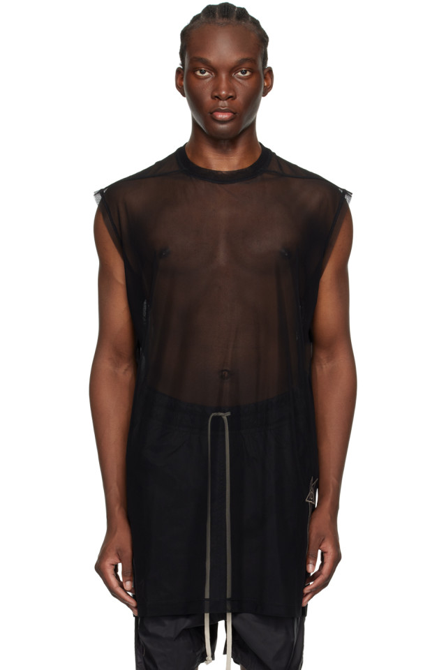 

Футболка Champion с принтом в виде тента Rick Owens, черный