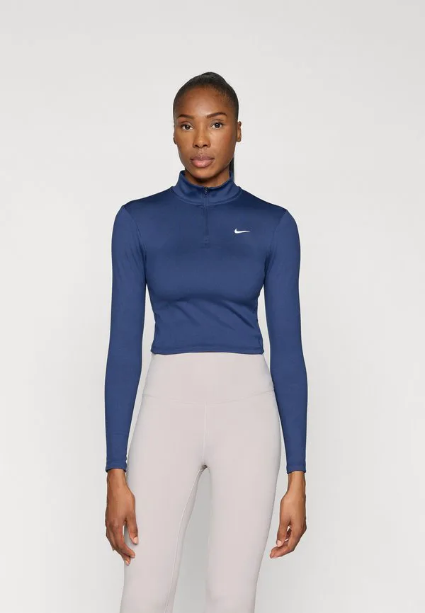 Одна блузка с длинными рукавами Nike Performance, Midnight Navy/White