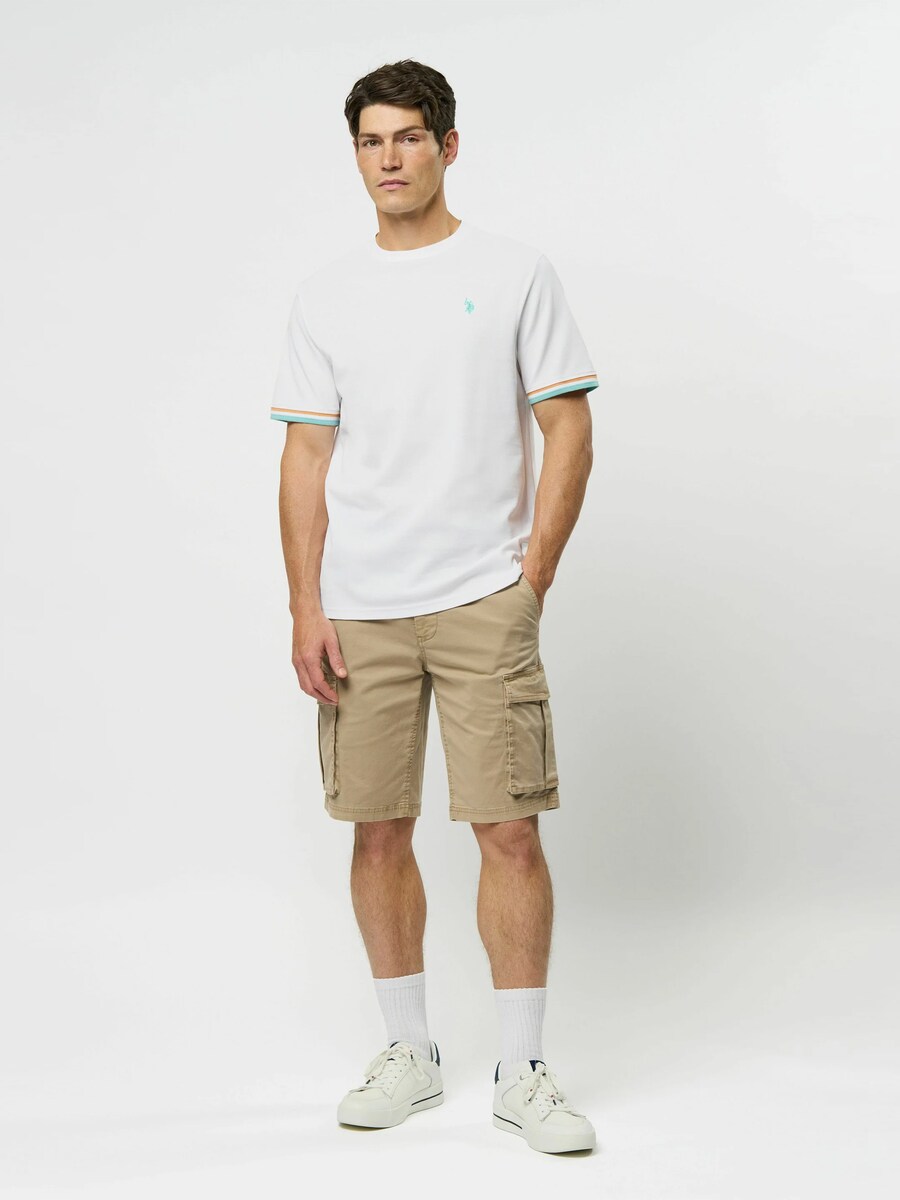 Рубашка на пуговицах классического кроя U.S. POLO ASSN. Nils, белый — фото 4