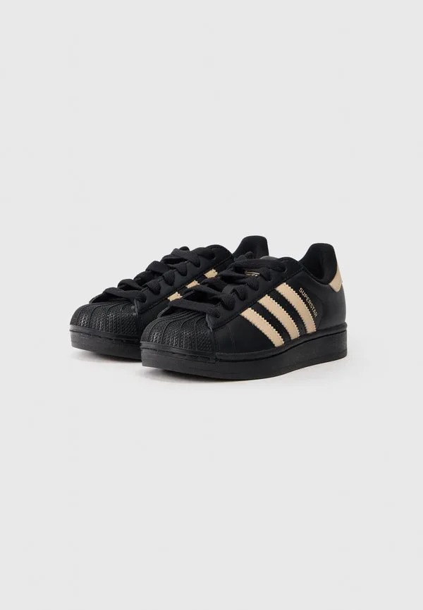 Кроссовки superstar ii унисекс Adidas Originals, Core Black/Stone Khaki — фото 2