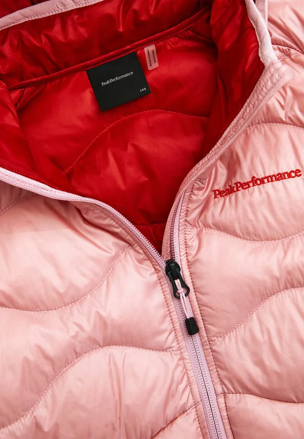 Пуховая куртка jr с гелием Peak Performance, Rosa — фото 3