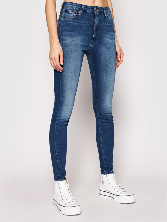 

Джинсы суперскинни Tommy Jeans, синий