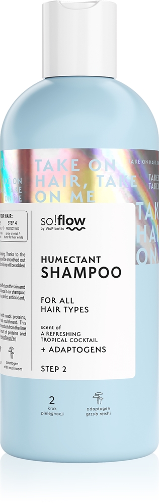 

Увлажняющий шампунь для всех типов волос So!Flow, 400 мл