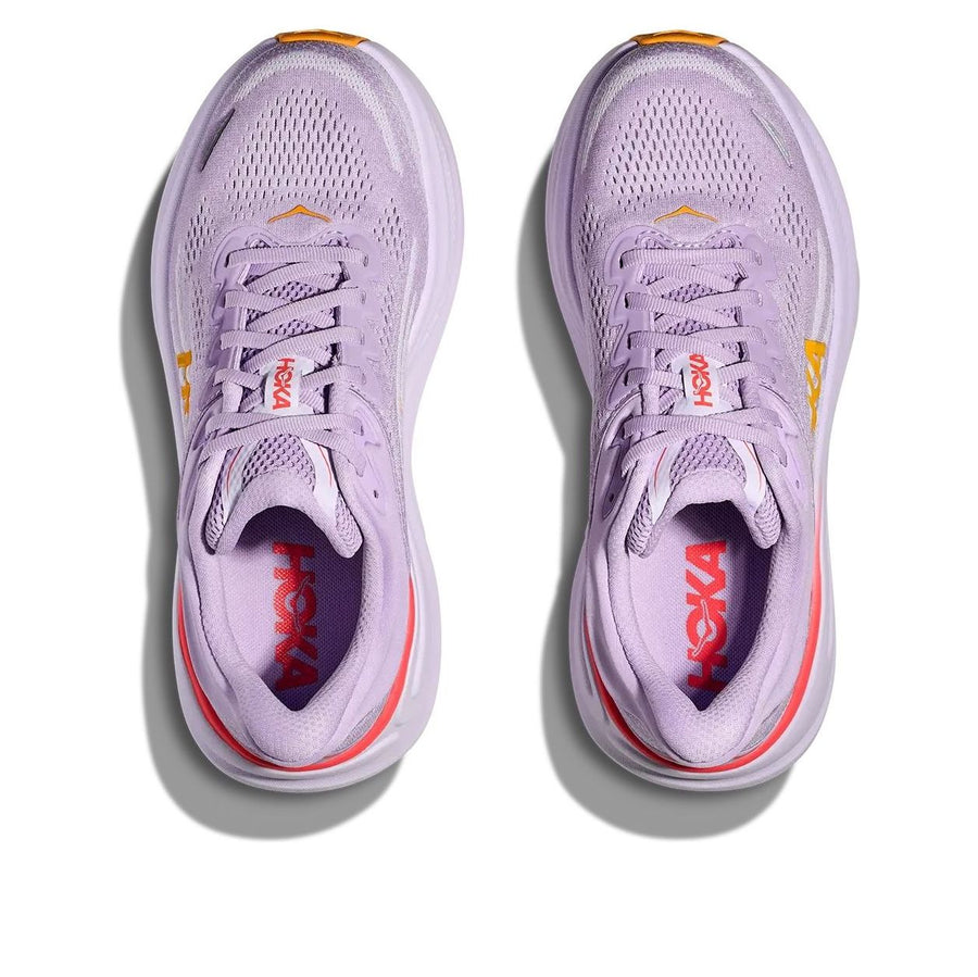 Кроссовки (WMNS) HOKA ONE ONE Bondi 9 'Aster Flower Starlight Glow', фиолетовый — фото 3