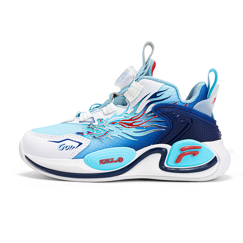 

Детские баскетбольные кроссовки FIRS Kids, белый/синий