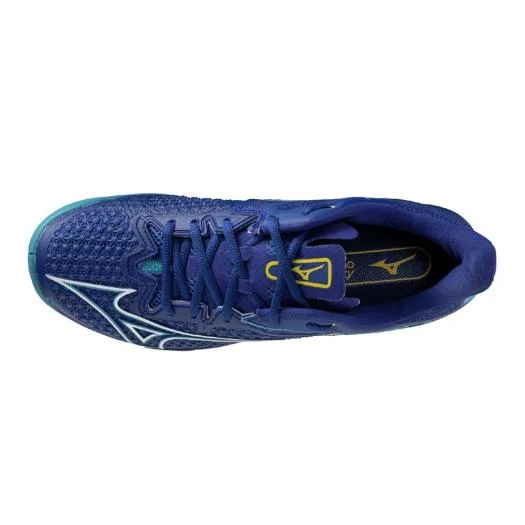 Теннисные кроссовки «Wave Exceed Tour 6 AC» от Mizuno, Blue X White — фото 4