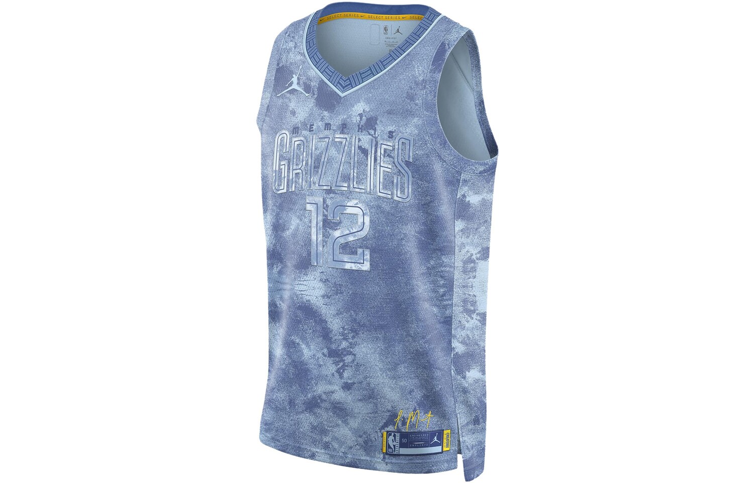 

NBA Memphis Grizzlies Ja Morant Dri-Fit Джерси Nike, синий