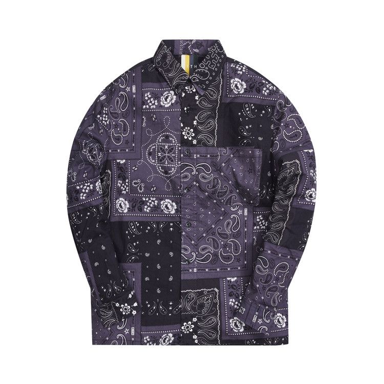 

Топ Kith Ludlow Buttondown, Black