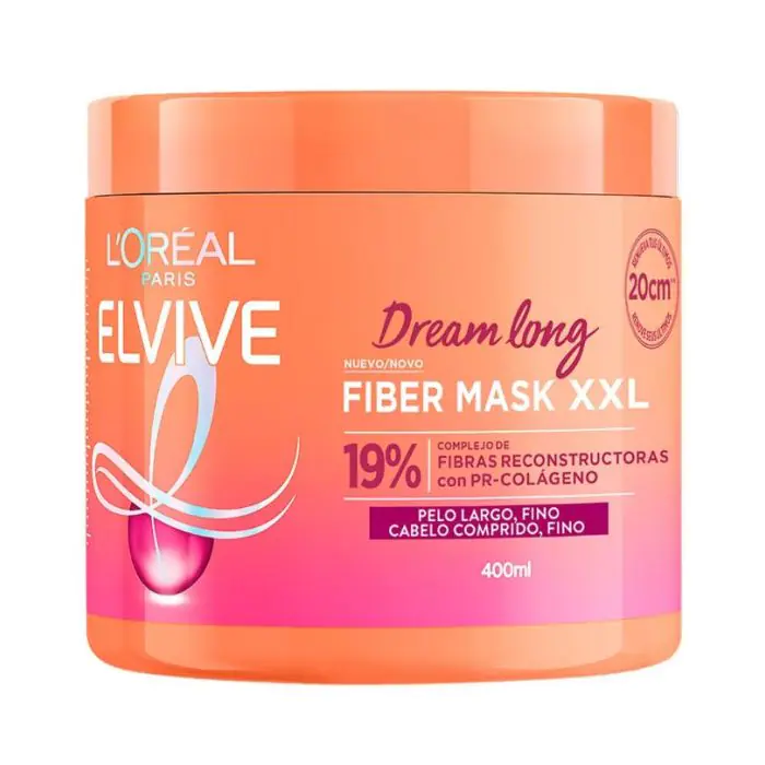 

Маска для волос elvive dream long fiber mask xxl mascarilla capilar L'Oréal París, количество 1 штука