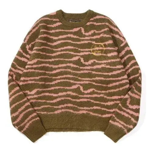 

Свитер sketch mascot squiggle sweater 'olive mauve' Drew House, лиловый