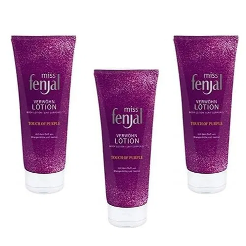 Лосьон для тела Miss Fenjal Pamper Lotion Touch of Purple 200 мл (3 шт.) Fenjal