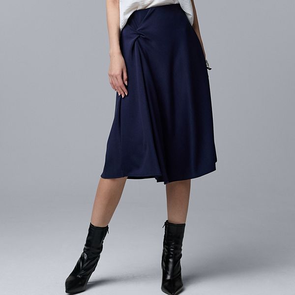 

Юбка с крученым декором Simply Vera Vera Wang, Liberty Navy