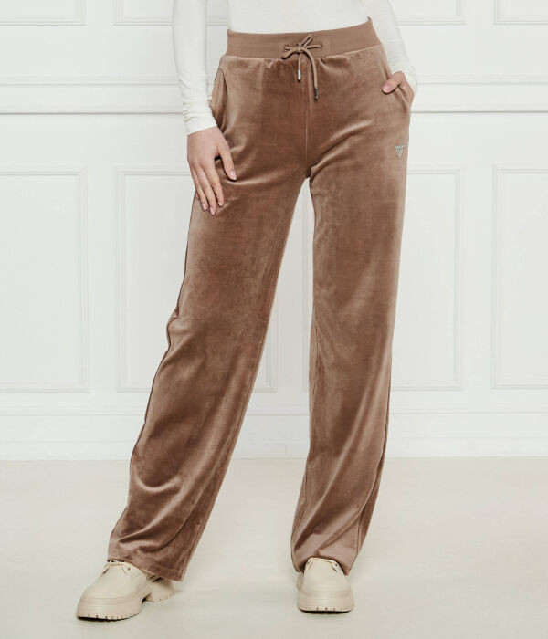

Брюки от кутюр Straight fit Guess Active, желтый