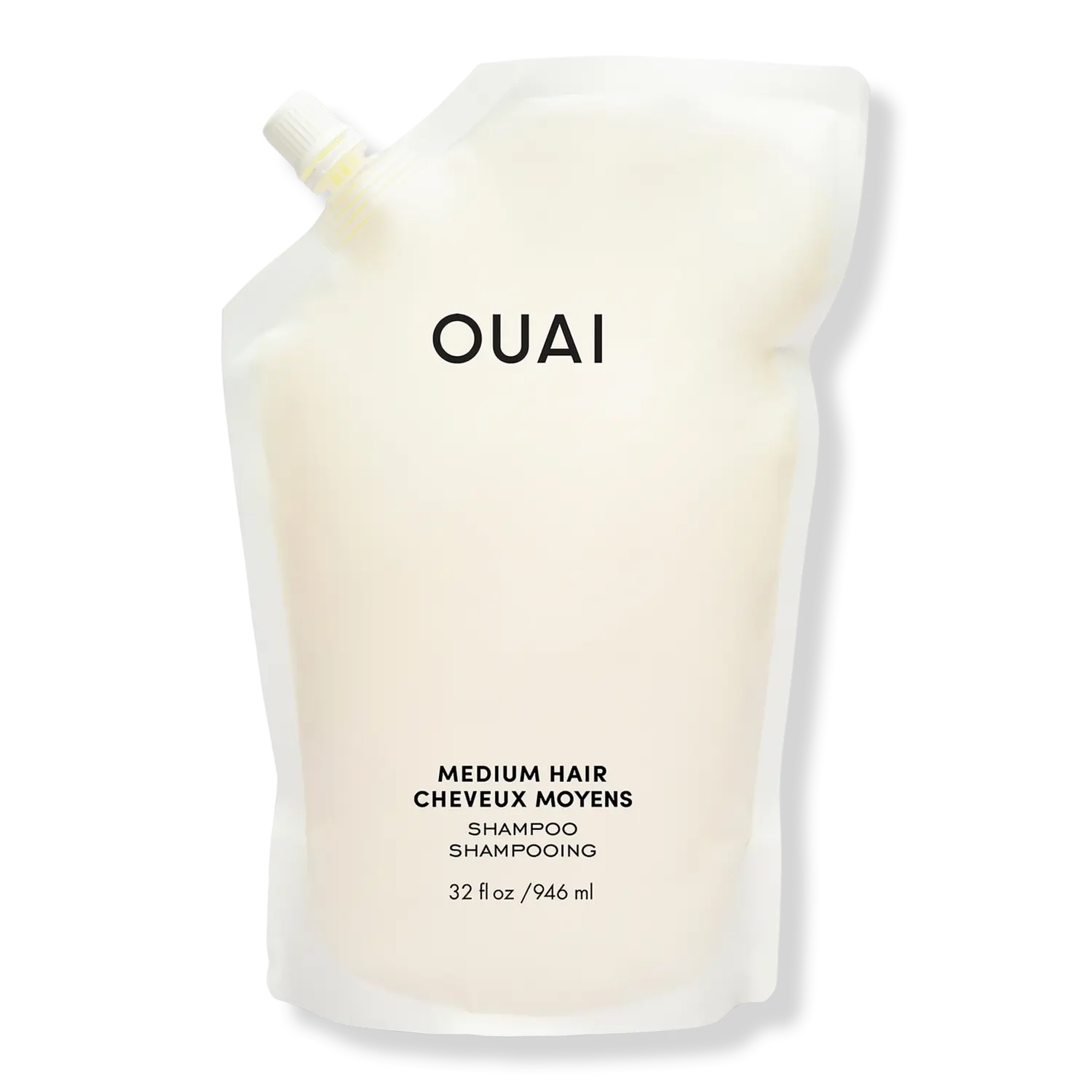 

Шампунь для волос средней длины (сменный блок) OUAI, 32.0 oz (Refill) (Refill)
