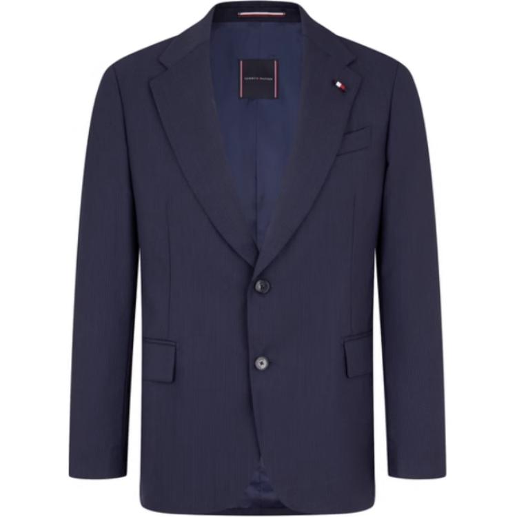 Tommy Hilfiger Мужской деловой костюм темно-синий, Navy Blue 401 — фото 3