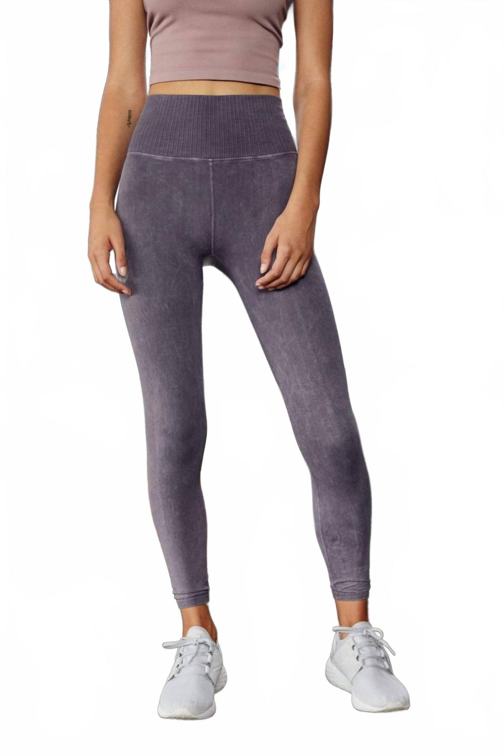 

Леггинсы Good Karma в сером оттенке Free People, серый