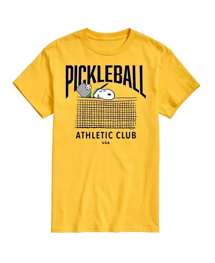 

Мужская футболка с короткими рукавами Hybrid Apparel Peanuts Pickleball AIRWAVES, желтый