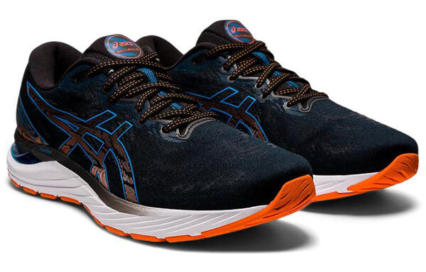Кроссовки гель кумулус 23 4е широкие Asics, черный — фото 3