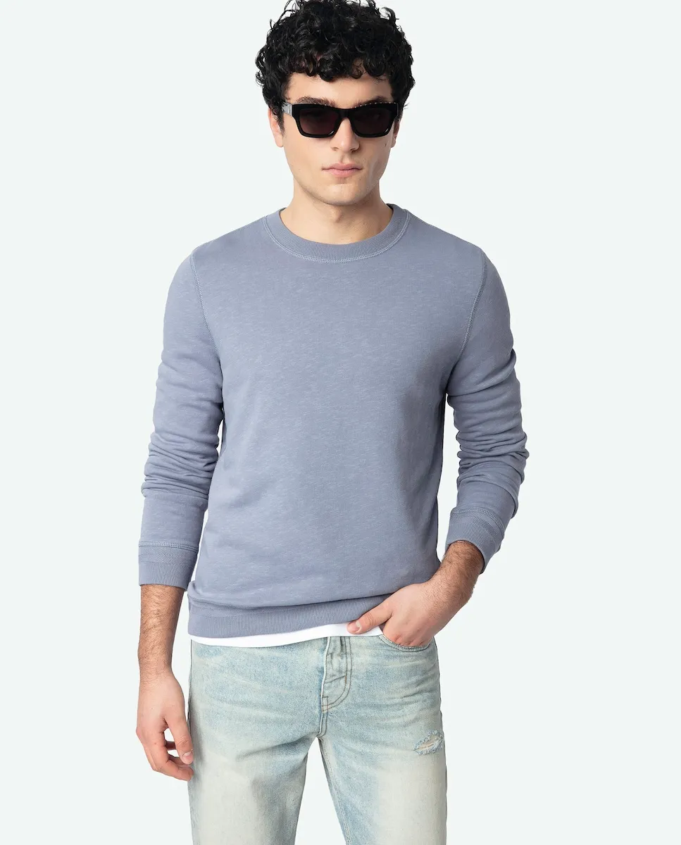 

Мужская толстовка Stony с круглым вырезом Zadig & Voltaire, синий