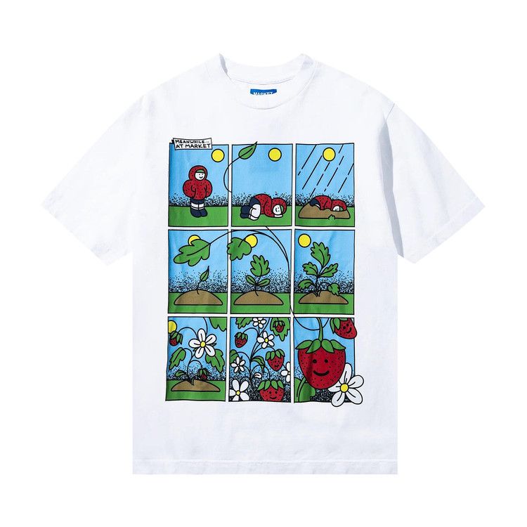 

Футболка Market Abundance Comic T-Shirt, White