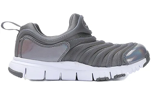 Nike Спортивные повседневные кроссовки Dynamo Free SE с круглым носком, амортизацией и износостойкой подошвой, серые — фото 3