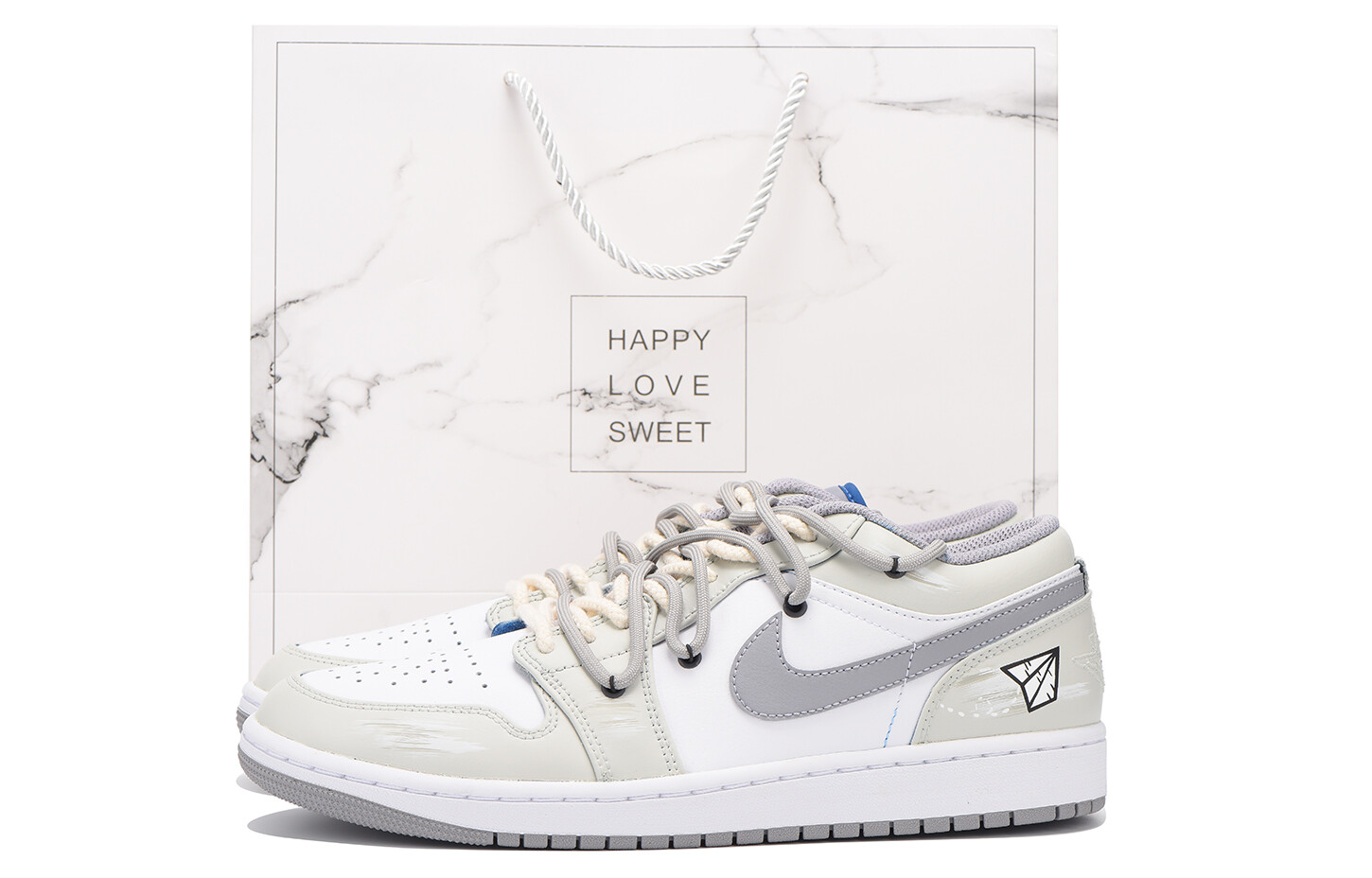 

Jordan Air Jordan 1 винтажные баскетбольные кроссовки мужские, Light Gray