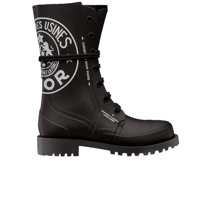 Ботинки Dior Wmns DiorCamp Boot Black, черный