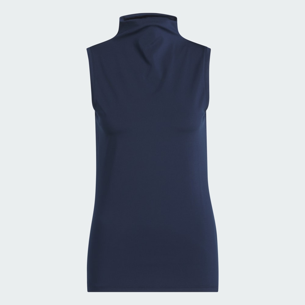 Спортивный топ Adidas Ultimate365 Sleeveless Mock Neck Top, цвет Collegiate Navy — фото 4