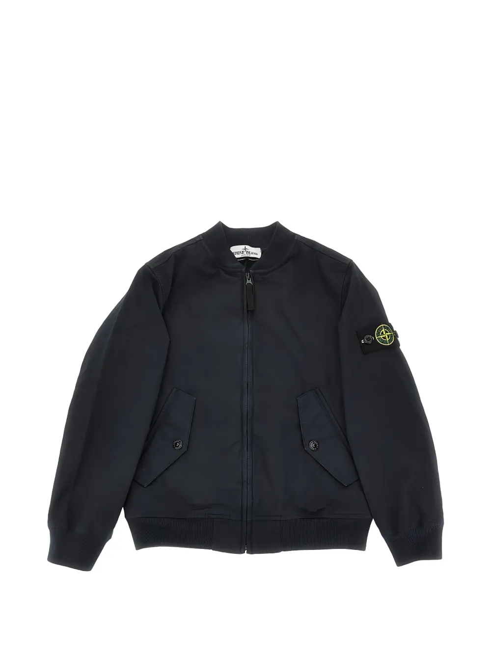 

Жакет с накладными карманами Stone Island Junior, синий