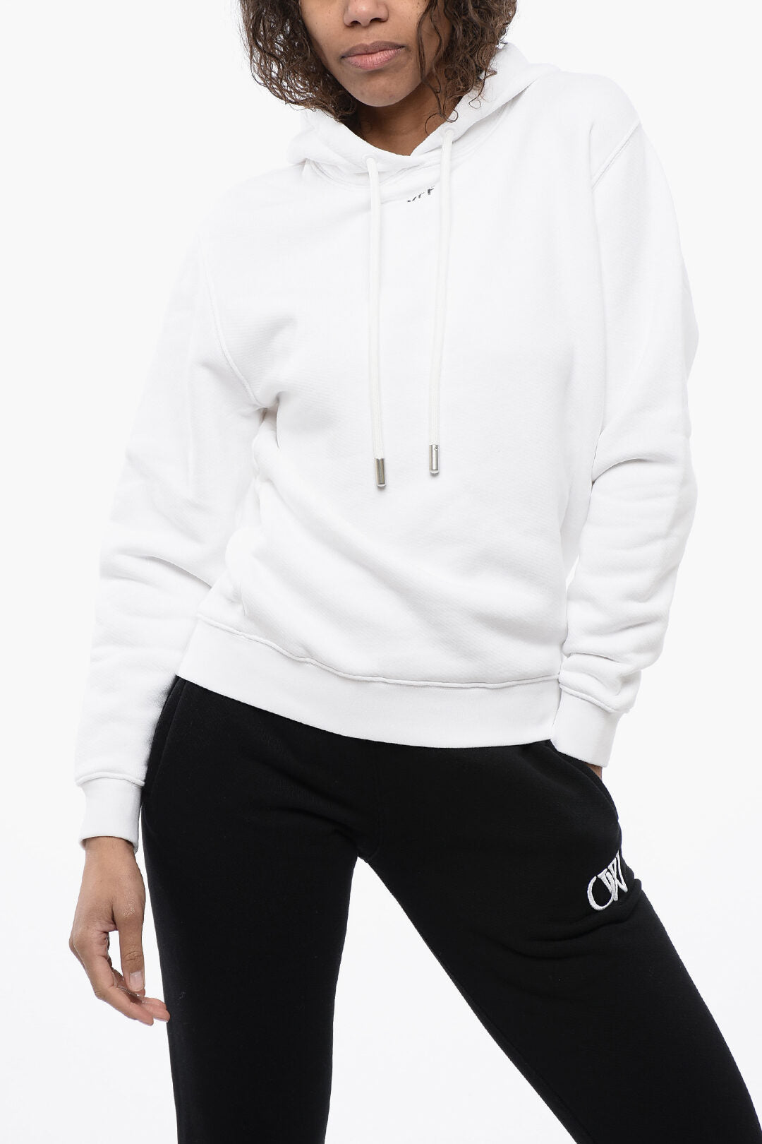 

Толстовка Off-White Overized Hoodie с вышитым логотипом