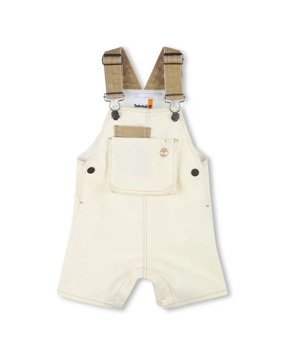 

Комбинезон без рукавов для мальчика в натуральном цвете Timberland, цвет Crema