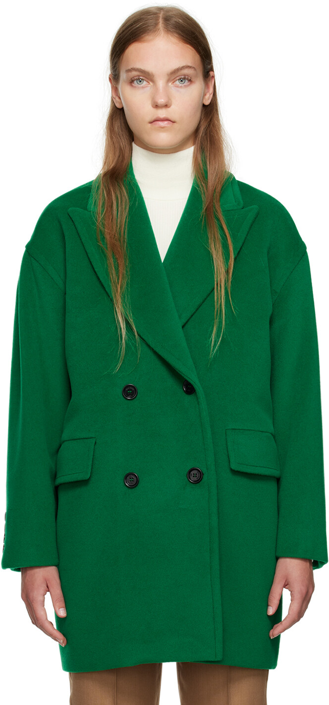 

Зеленая куртка-оверсайз Max Mara, Зеленый, Зеленая куртка-оверсайз Max Mara