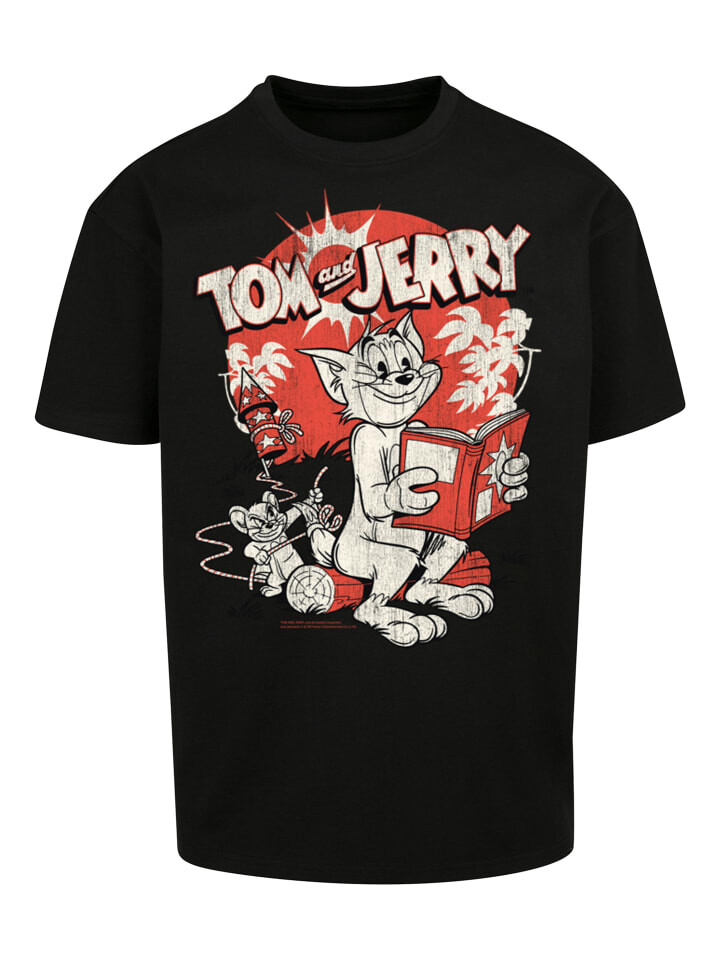 

Футболка F4NT4STIC Tom und Jerry Rocket Prank, черный