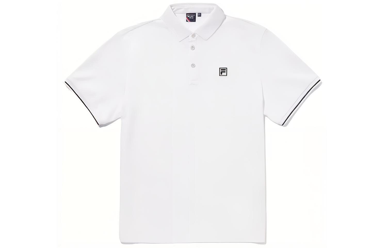 

Рубашка поло унисекс белая Fila, белый