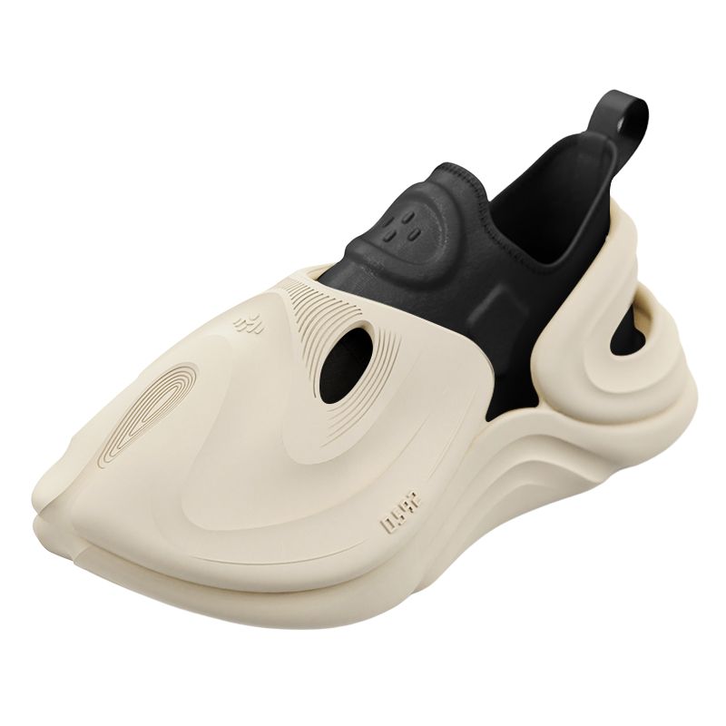 

Modme Клоги унисекс экрю с черным лайкровым вкладышем, цвет Ecru Shoe+Black Lycra Shoe Liner